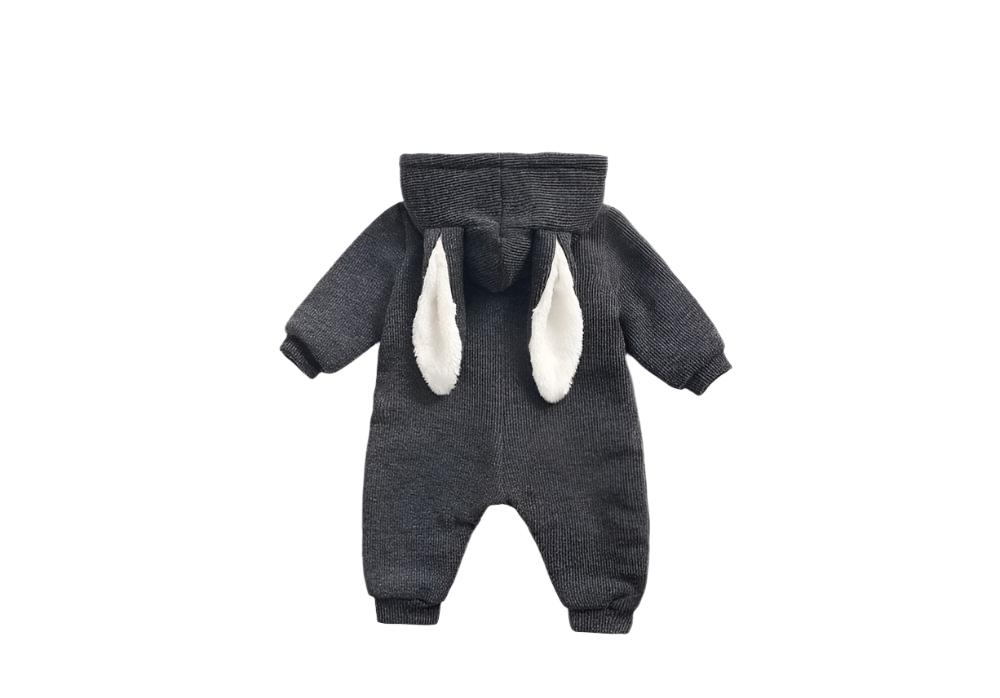 Baby Cartoon Shape Design Soft Fleece Thickened Romper In Autumn & Winter - The Little Big Store