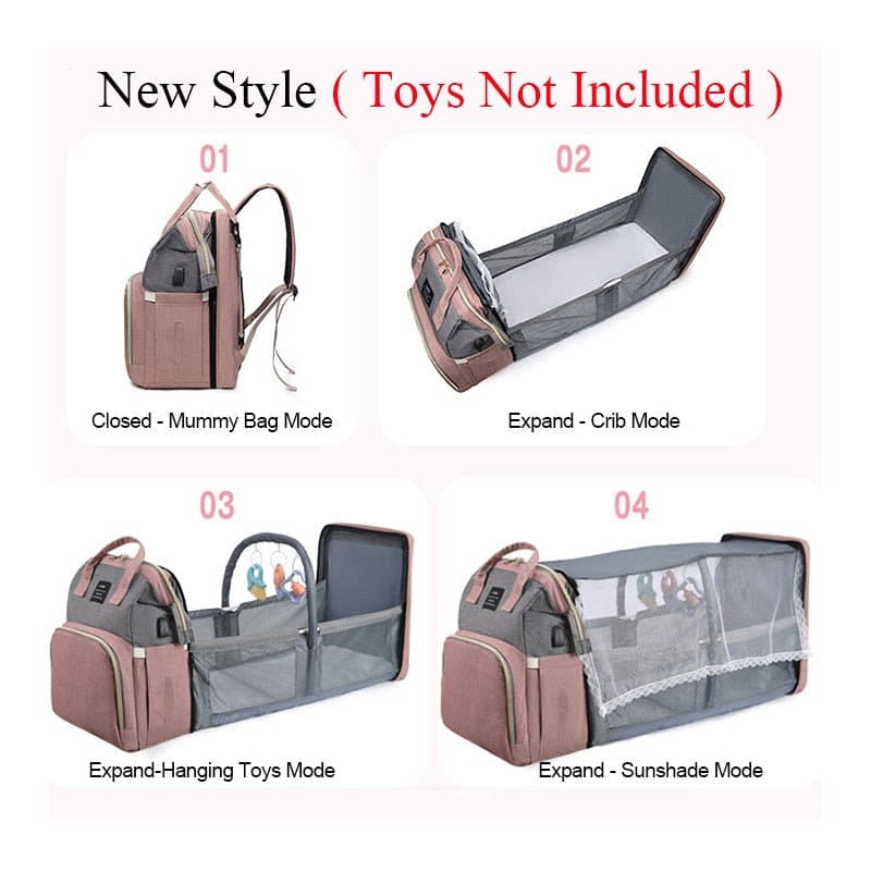 Mommy's Magic Tote™: The Ultimate Baby Diaper Bag