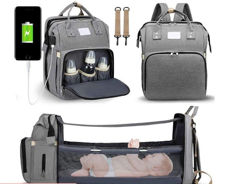 Mommy's Magic Tote™: The Ultimate Baby Diaper Bag