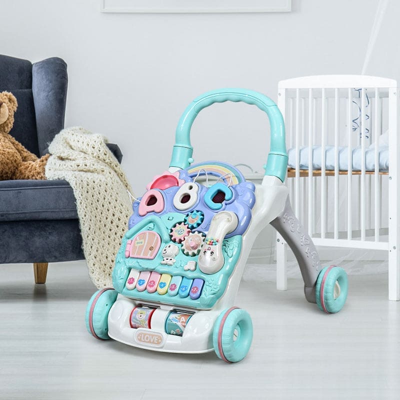 Baby Sit-To-Stand Learning Walker Toddler Musical Toy - The Little Big Store