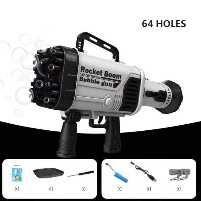 Bubble Magic: Let the Fun Begin with Our Electric Bubble Gun! - The Little Big Store