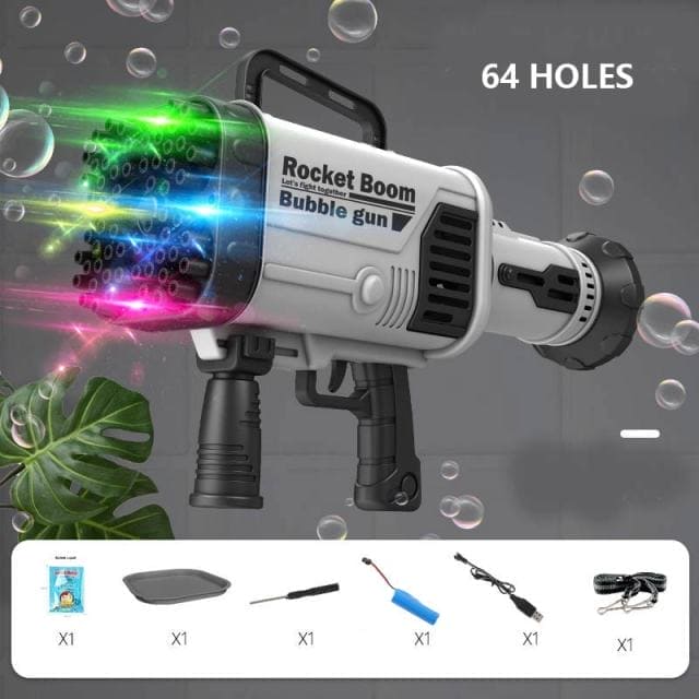 Bubble Magic: Let the Fun Begin with Our Electric Bubble Gun! - The Little Big Store