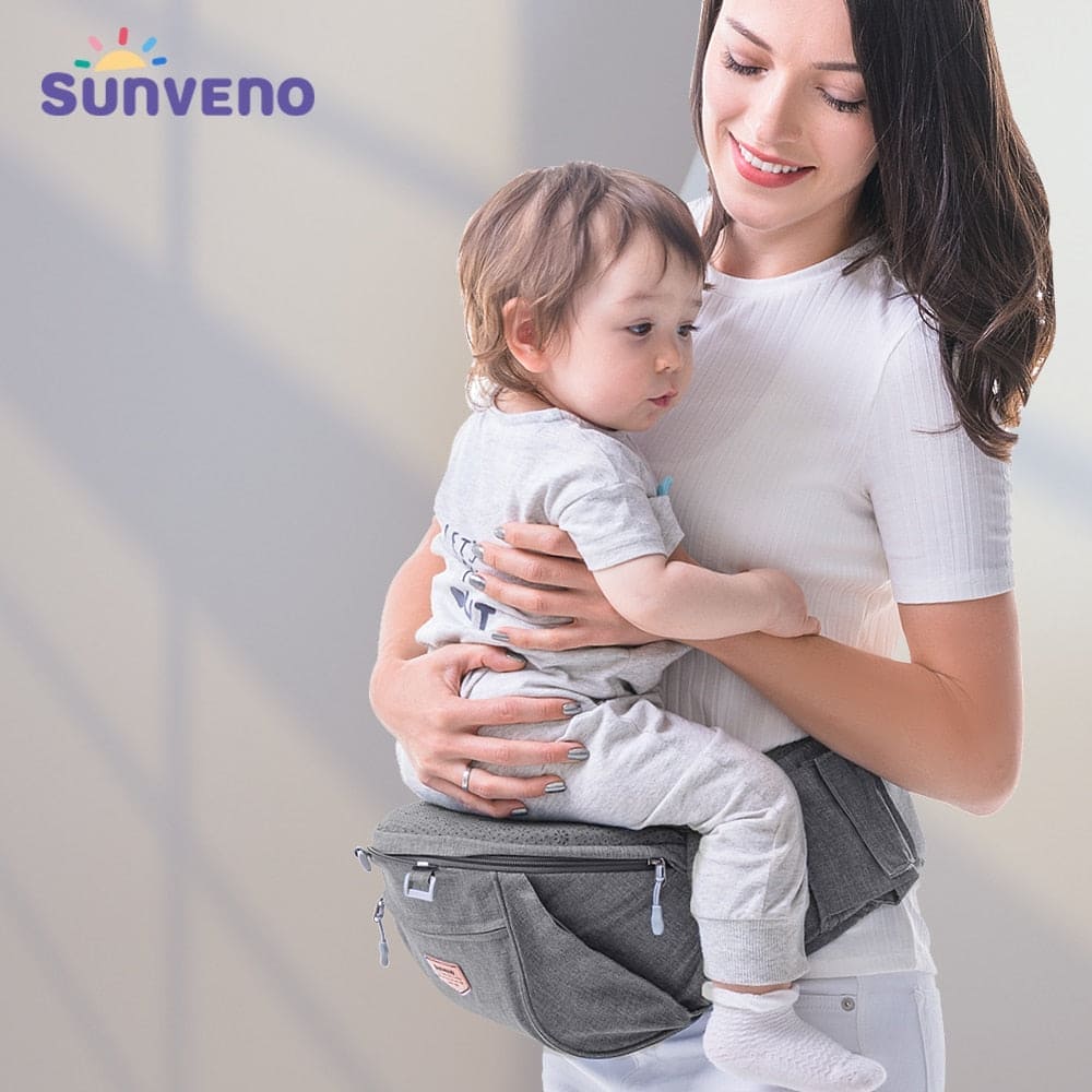 👶 HipHug™ – Baby Waist Seat Carrier for Stylish, Supportive Comfort 🤱💼