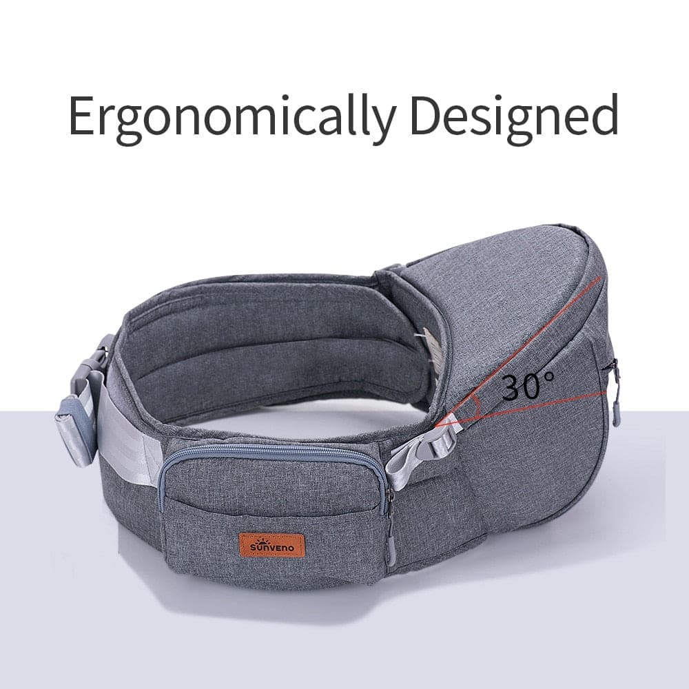 👶 HipHug™ – Baby Waist Seat Carrier for Stylish, Supportive Comfort 🤱💼