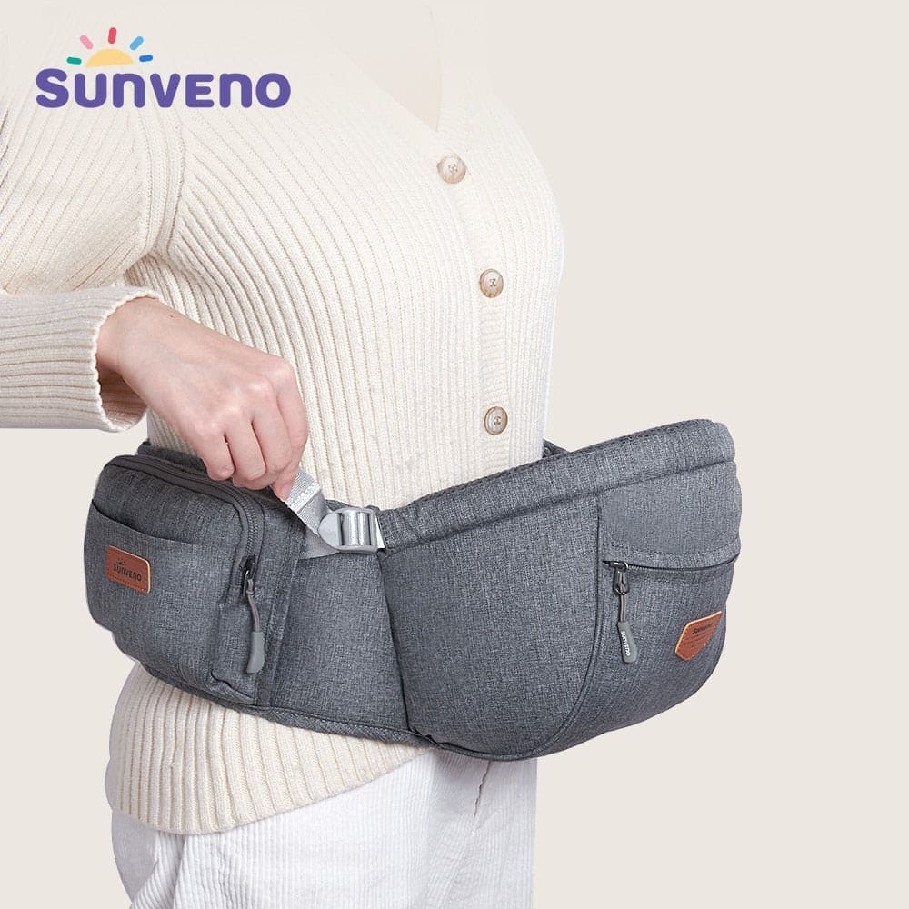 👶 HipHug™ – Baby Waist Seat Carrier for Stylish, Supportive Comfort 🤱💼