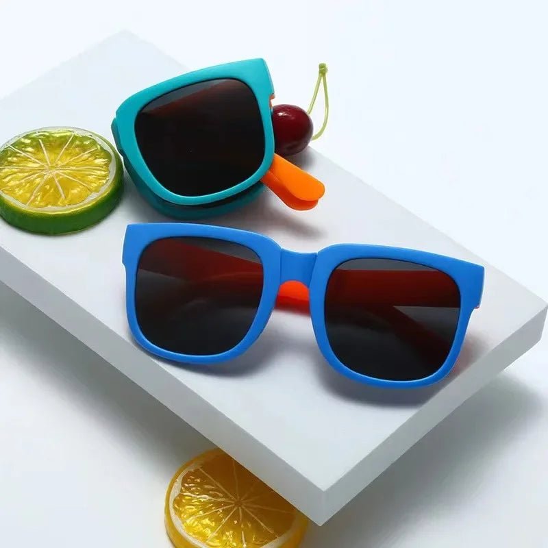Cartoon Foldable Shades: Sun Protection for Kids!