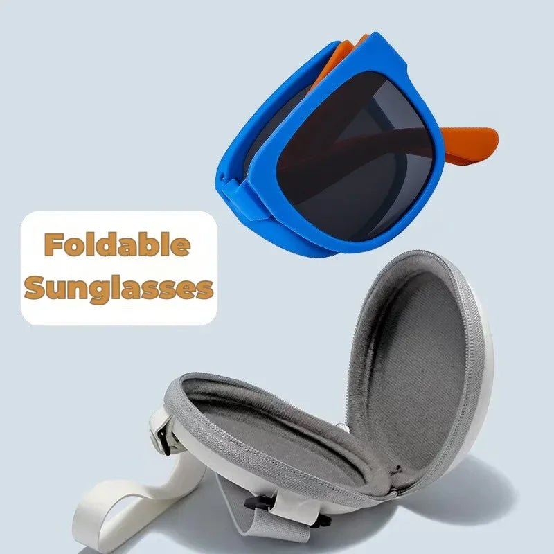 Cartoon Foldable Shades: Sun Protection for Kids!