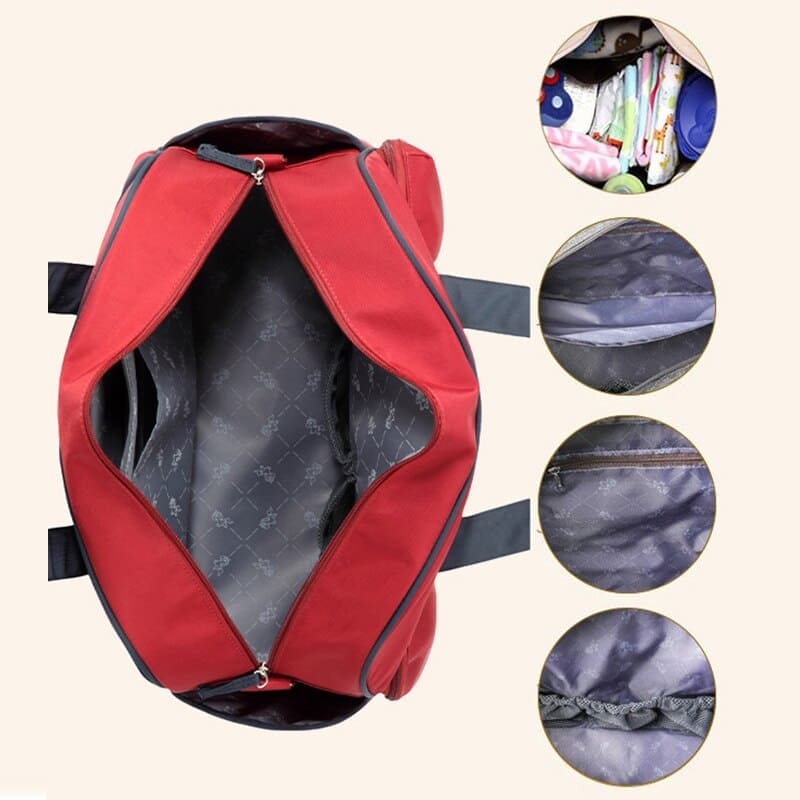 Colorland Large Capacity Baby Diaper Bag: The Ultimate Mommy Backpack - The Little Big Store