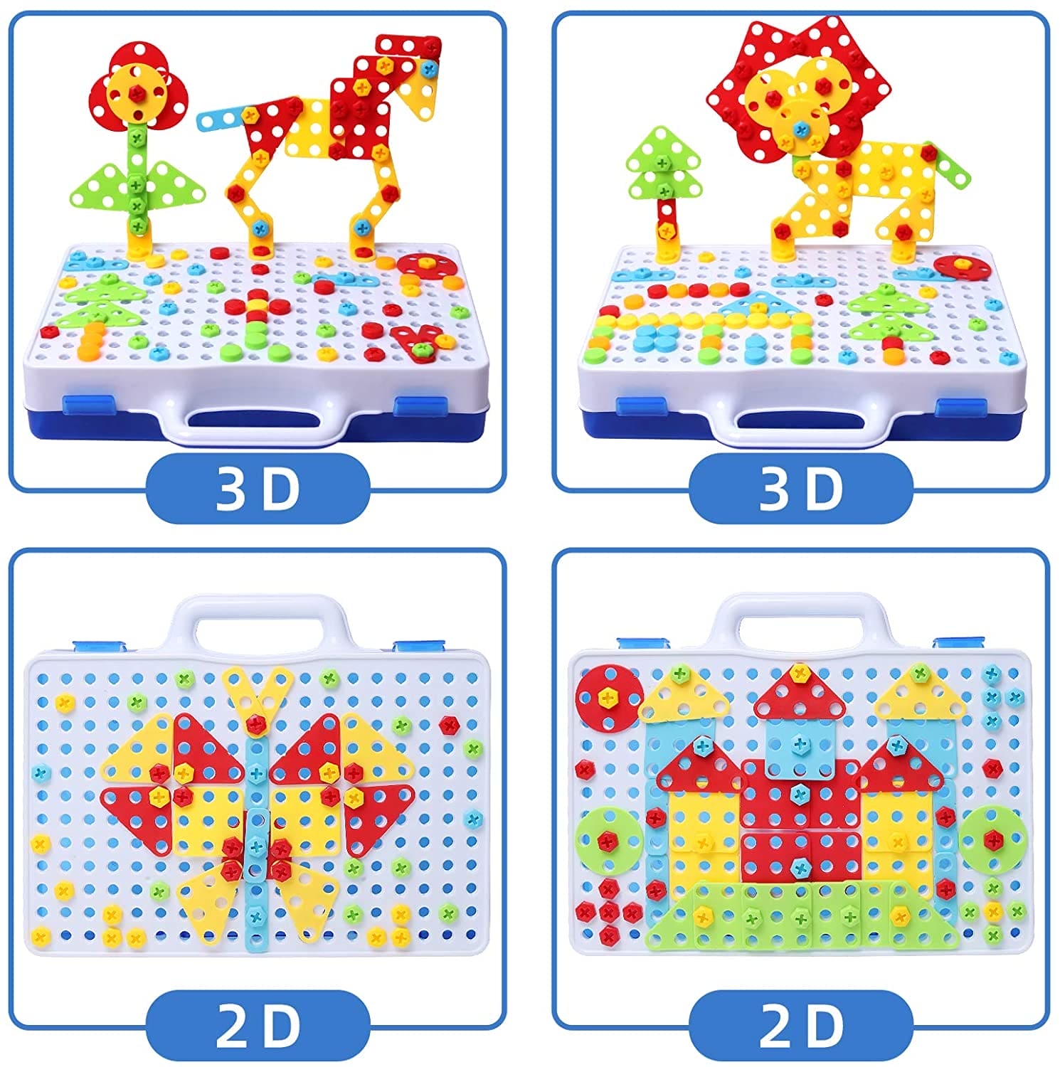 Creative Drill Puzzle: STEM Building Blocks Set