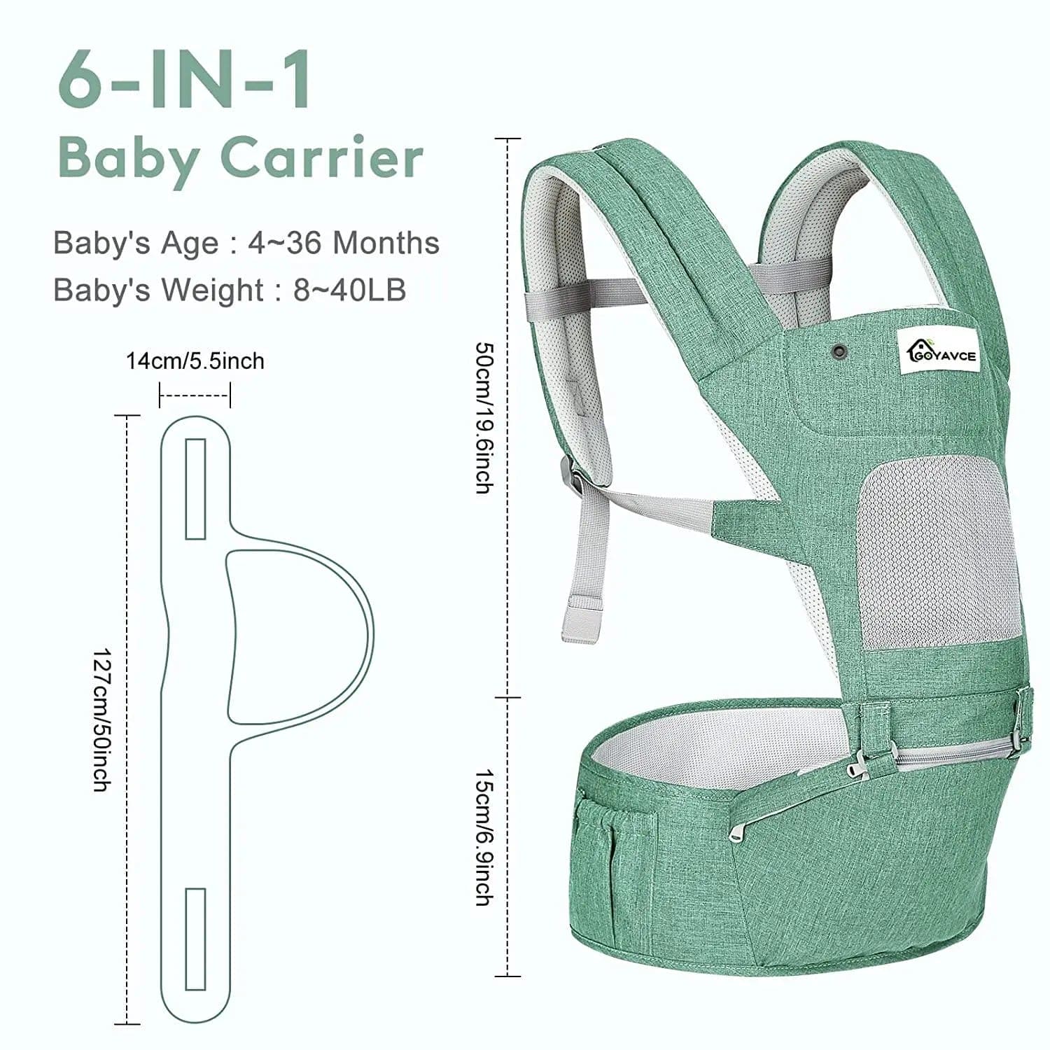 🤱 CuddleUp™ – Baby Carrier for Hands-Free Comfort & Bonding 💞👶