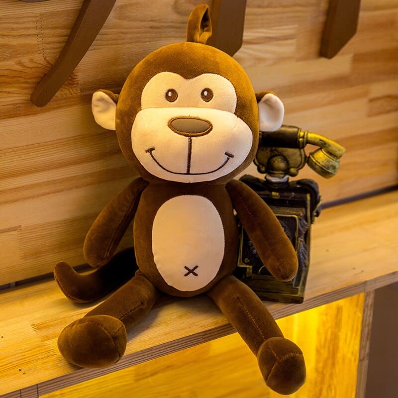 🐵💤 Cozy Critters™ Monkey Plush – 30–70cm of Huggable Cuteness! 🍌💕
