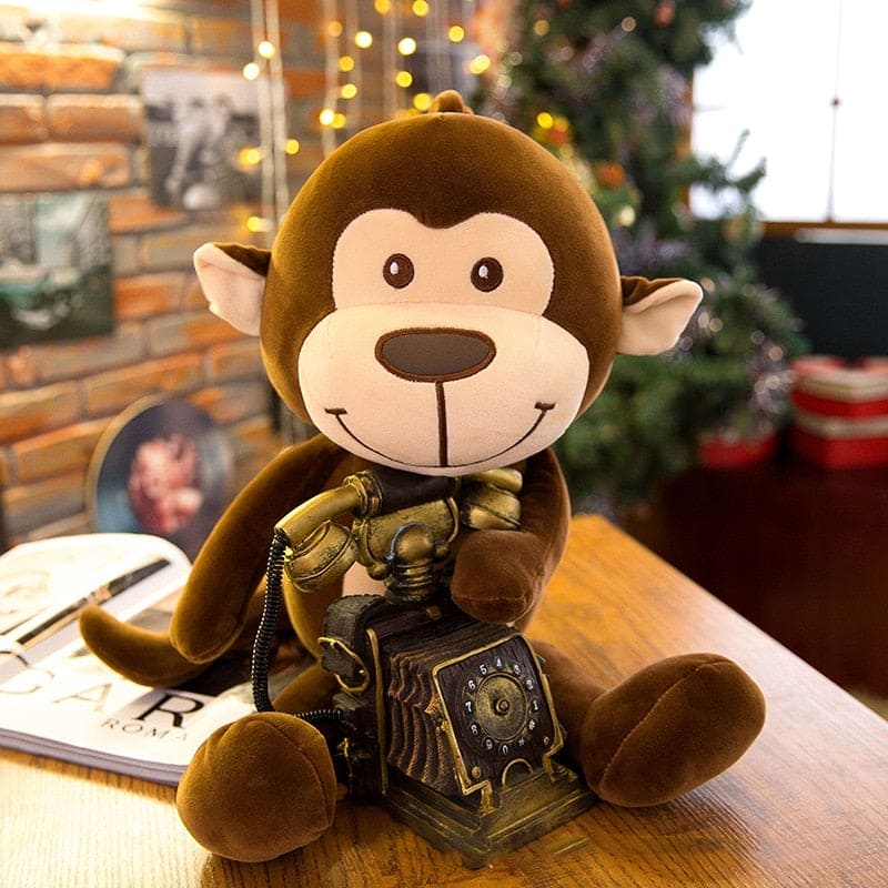 🐵💤 Cozy Critters™ Monkey Plush – 30–70cm of Huggable Cuteness! 🍌💕
