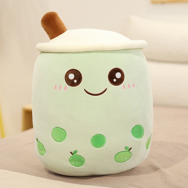 Cuddle Sipā¢: Adorable Boba Milk Tea Plushie for Huggable Happiness! - The Little Big Store