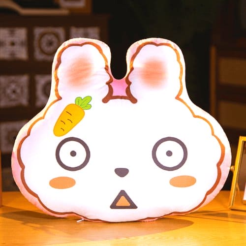 🐰 SnuggleBunny™ – Soft Pillow Doll to Hug, Cuddle & Smile! 💕🛏️