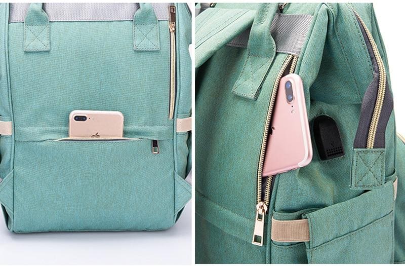Diaper Bag Nappy Bag Waterproof Mom Maternity Travel Backpack Designer - The Little Big Store