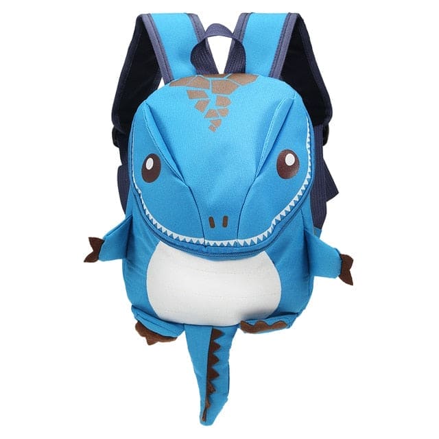 Dino Dreams™: 3D Dinosaur Animal Print Kids Backpack (RANDOM COLOR) – Roar into Adventure in Style!