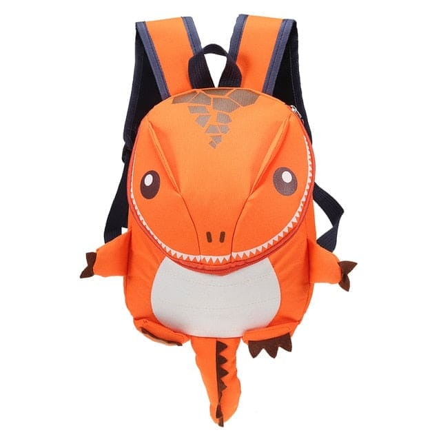 Dino Dreams™: 3D Dinosaur Animal Print Kids Backpack (RANDOM COLOR) – Roar into Adventure in Style!
