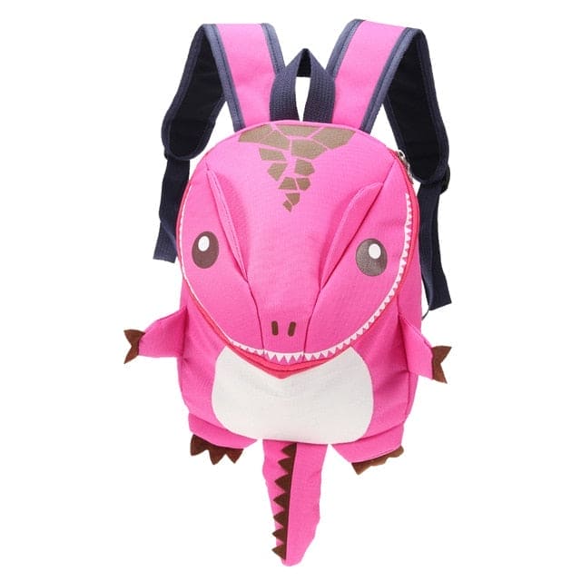 Dino Dreams™: 3D Dinosaur Animal Print Kids Backpack (RANDOM COLOR) – Roar into Adventure in Style!