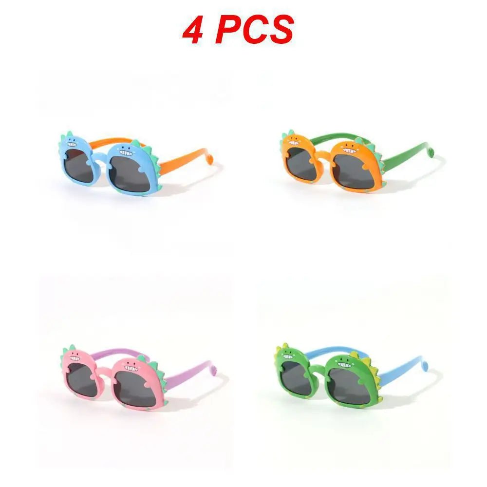 Dino Sun Squad: Cartoon Dinosaur Sunglasses