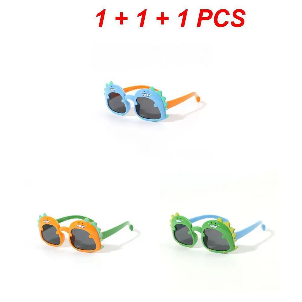 Dino Sun Squad: Cartoon Dinosaur Sunglasses