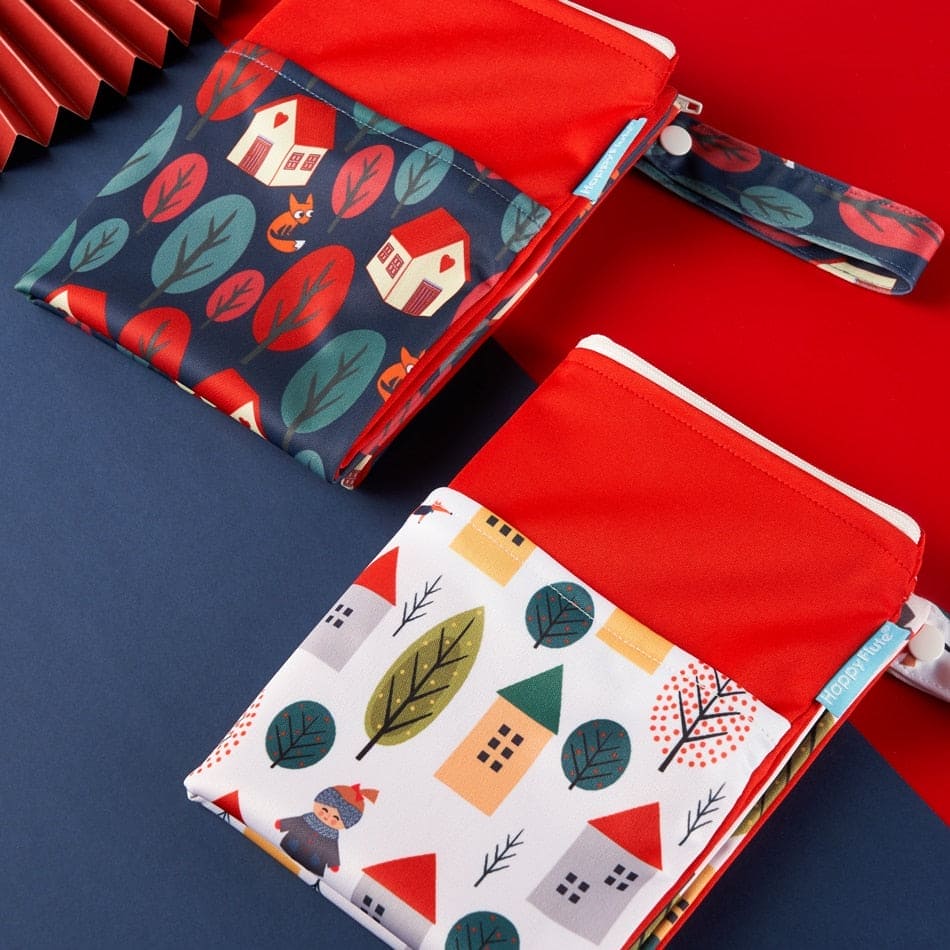 Double the Functionality: Waterproof Washable Baby Cloth Diaper Nappy Bags ā Your Travel Essential! - The Little Big Store