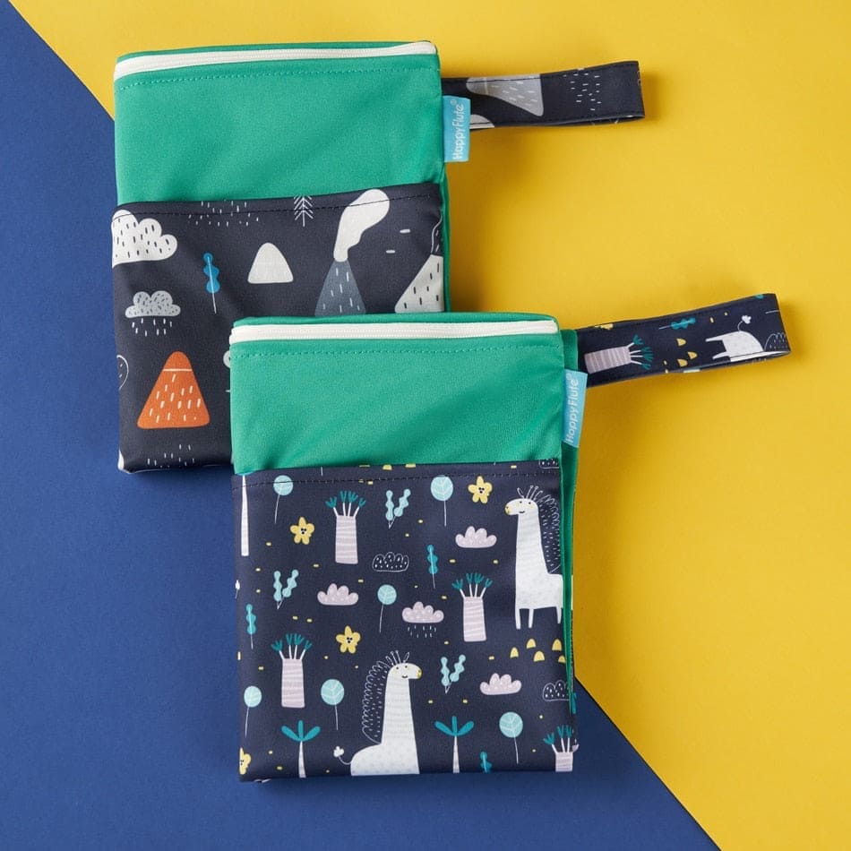 Double the Functionality: Waterproof Washable Baby Cloth Diaper Nappy Bags ā Your Travel Essential! - The Little Big Store