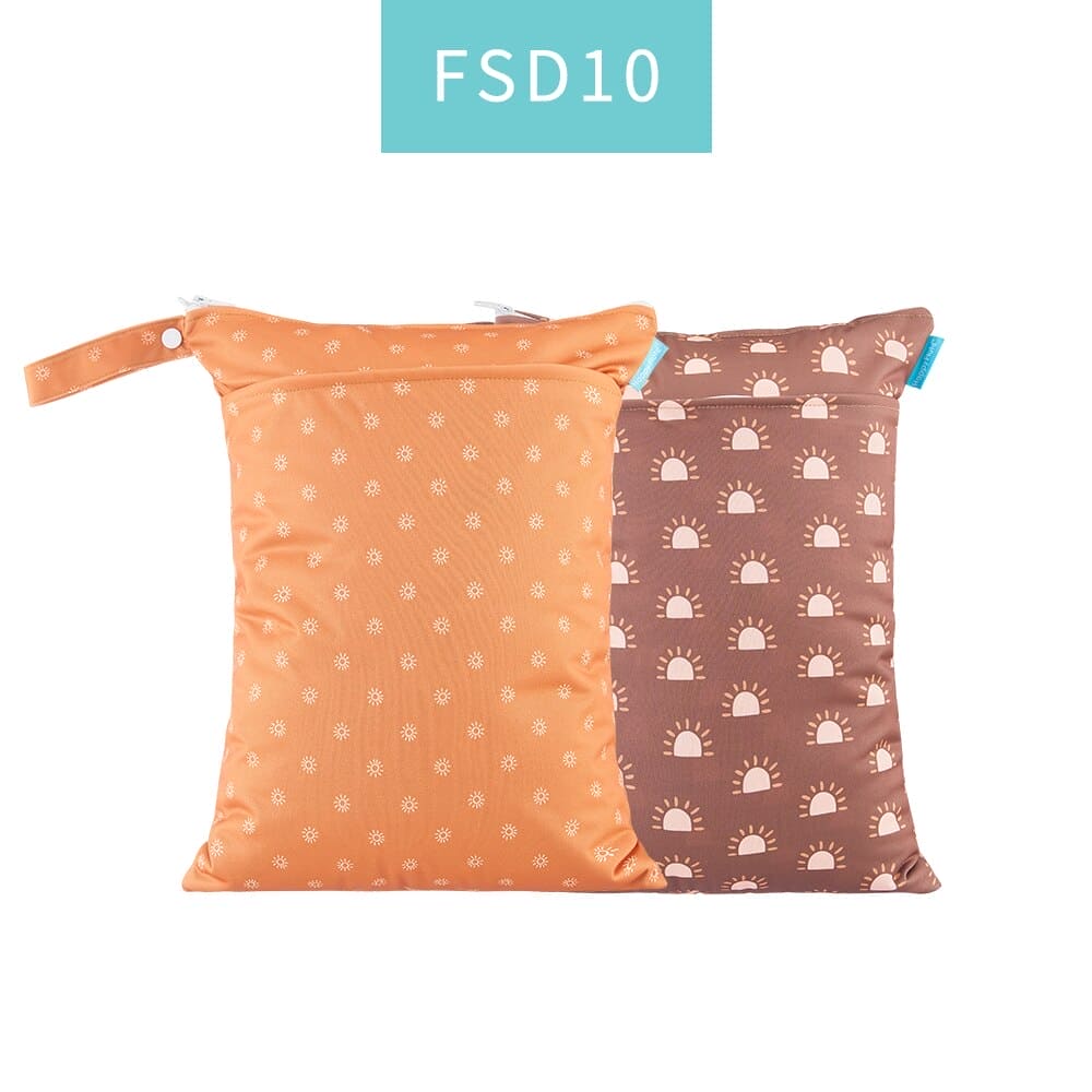 Double the Functionality: Waterproof Washable Baby Cloth Diaper Nappy Bags ā Your Travel Essential! - The Little Big Store