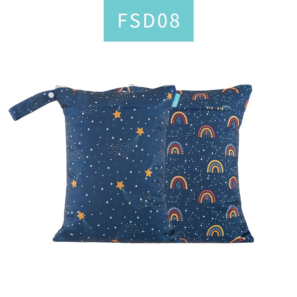 Double the Functionality: Waterproof Washable Baby Cloth Diaper Nappy Bags ā Your Travel Essential! - The Little Big Store