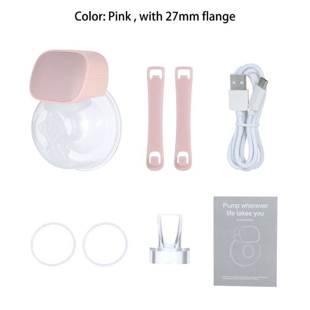 πΌMomEaseβ’ Wearable Breast Pump β Effortless Feeding for Supermoms on the Move! πΆββοΈπΌ