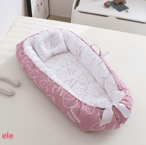 🍼 Fold 'n Go™ – Portable Baby Nest for Cozy Comfort Anywhere ✨👶