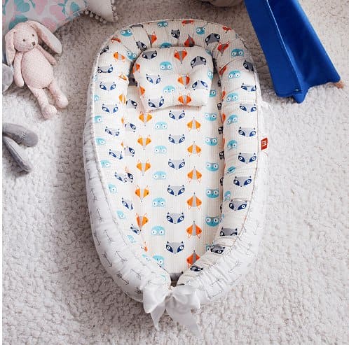 🍼 Fold 'n Go™ – Portable Baby Nest for Cozy Comfort Anywhere ✨👶