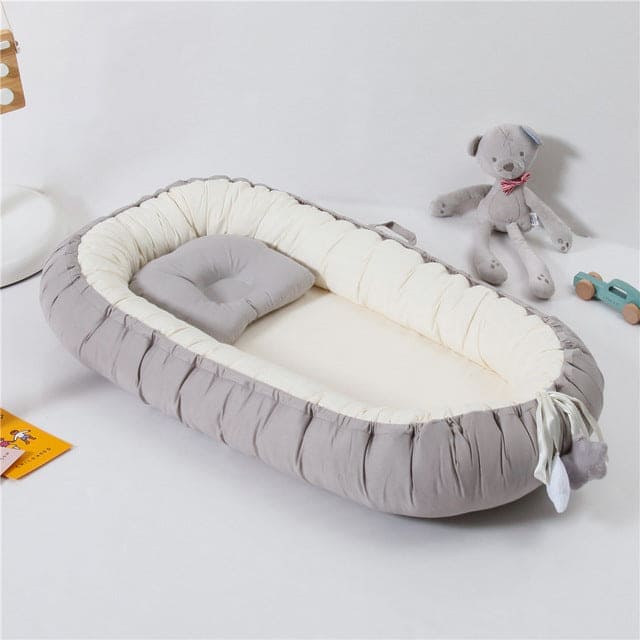 🍼 Fold 'n Go™ – Portable Baby Nest for Cozy Comfort Anywhere ✨👶