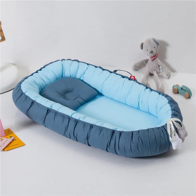 🍼 Fold 'n Go™ – Portable Baby Nest for Cozy Comfort Anywhere ✨👶