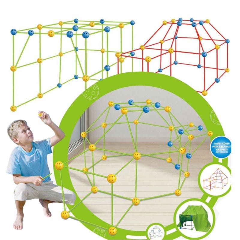 Fortress Fun: Educational Building Block Toy - The Little Big Store