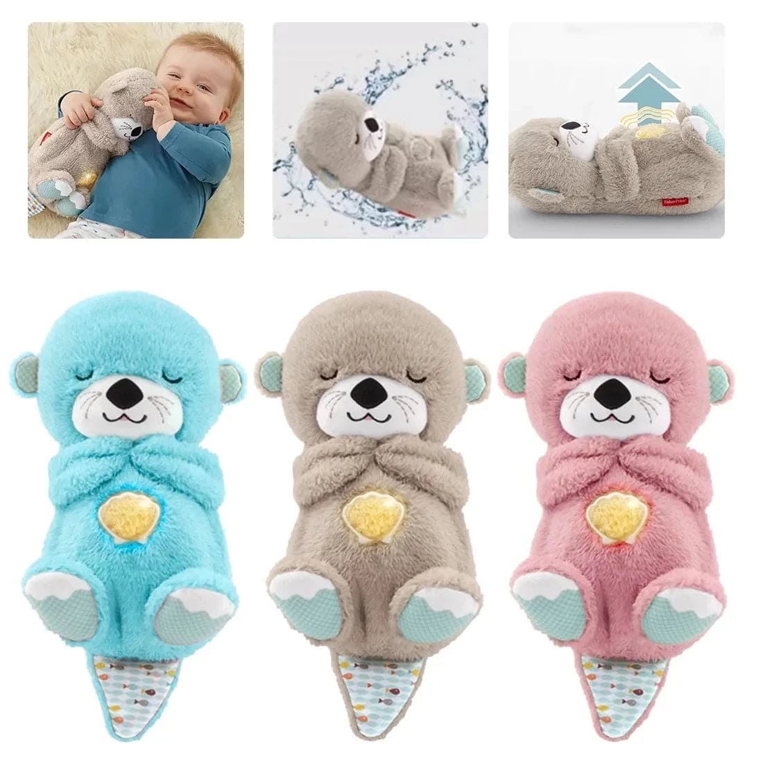 Snuggle Buddy: Plushy Otter - Your Adorable Cuddle Companion! - The Little Big Store