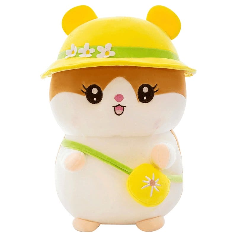 🧸💕 HamstaHug™: Giant Kawaii Hamster Plush Toy for Snuggles & Smiles! 🐹💖
