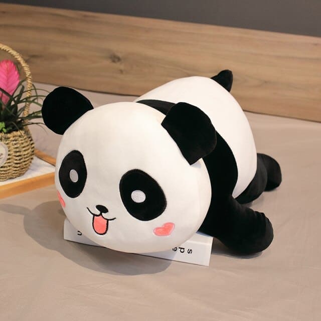 Giant Panda Hug: Embrace the Cuddly Comfort of a Large Panda Stuffed Toy!