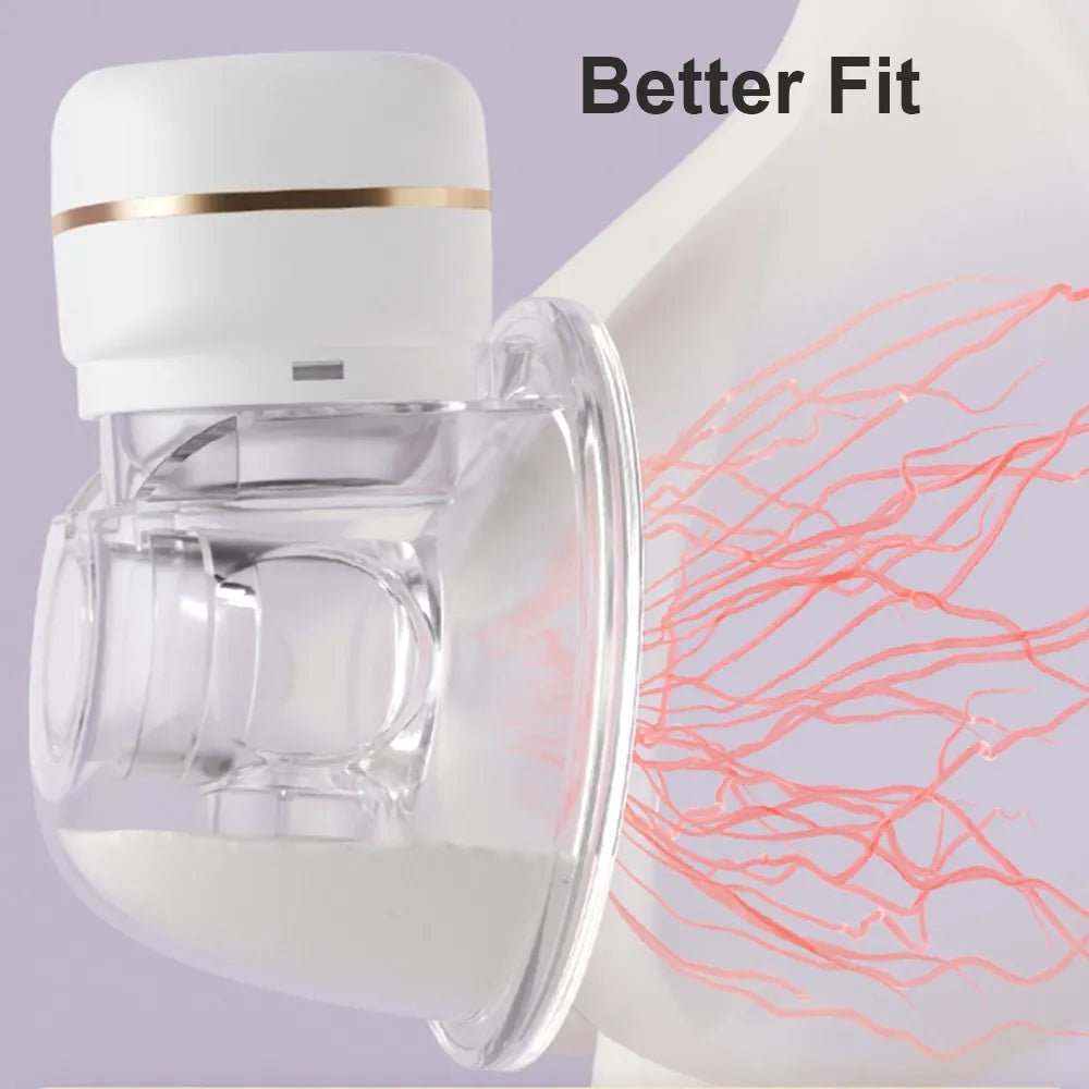 Hands-Free Harmony: WhisperQuiet Wearable Electric Breast Pump - The Little Big Store