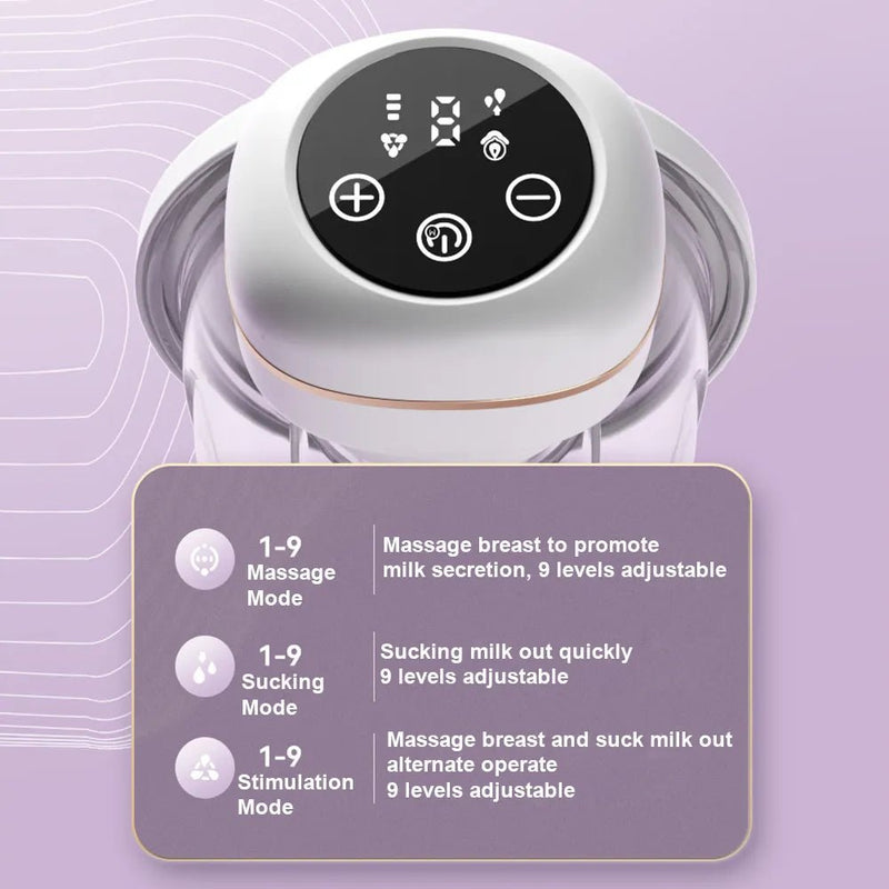 Hands-Free Harmony: WhisperQuiet Wearable Electric Breast Pump
