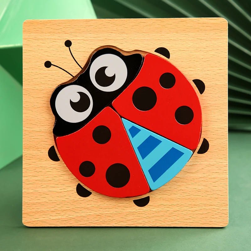 WonderWood™ 3D Animal Traffic Puzzle - The Little Big Store