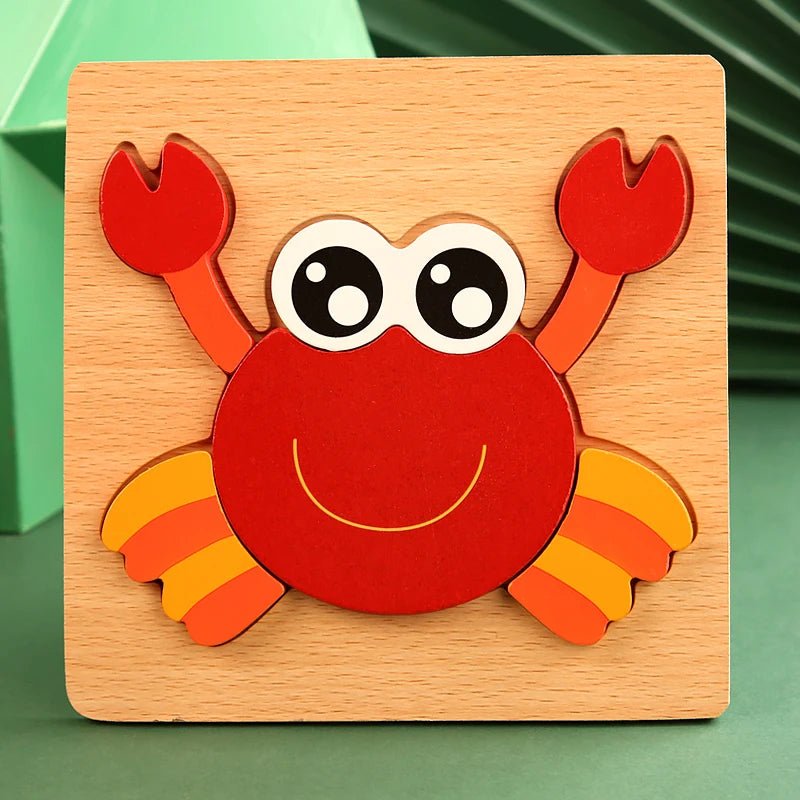 WonderWood™ 3D Animal Traffic Puzzle - The Little Big Store