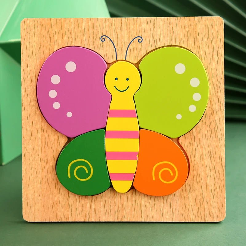 WonderWood™ 3D Animal Traffic Puzzle - The Little Big Store
