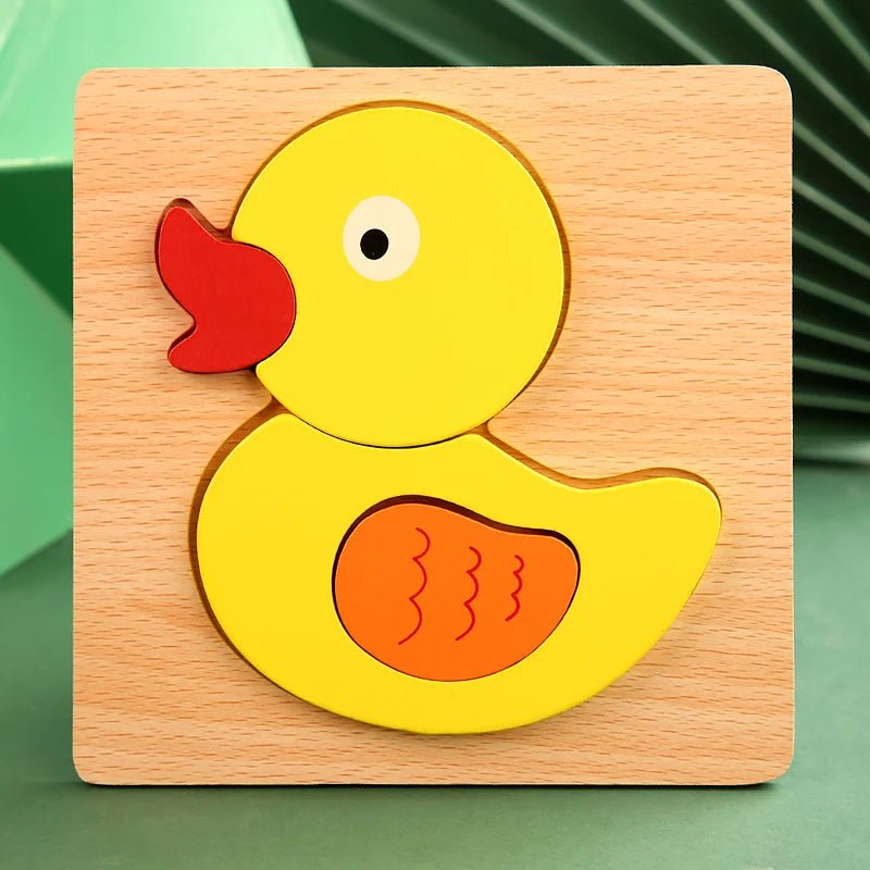 WonderWood™ 3D Animal Traffic Puzzle - The Little Big Store