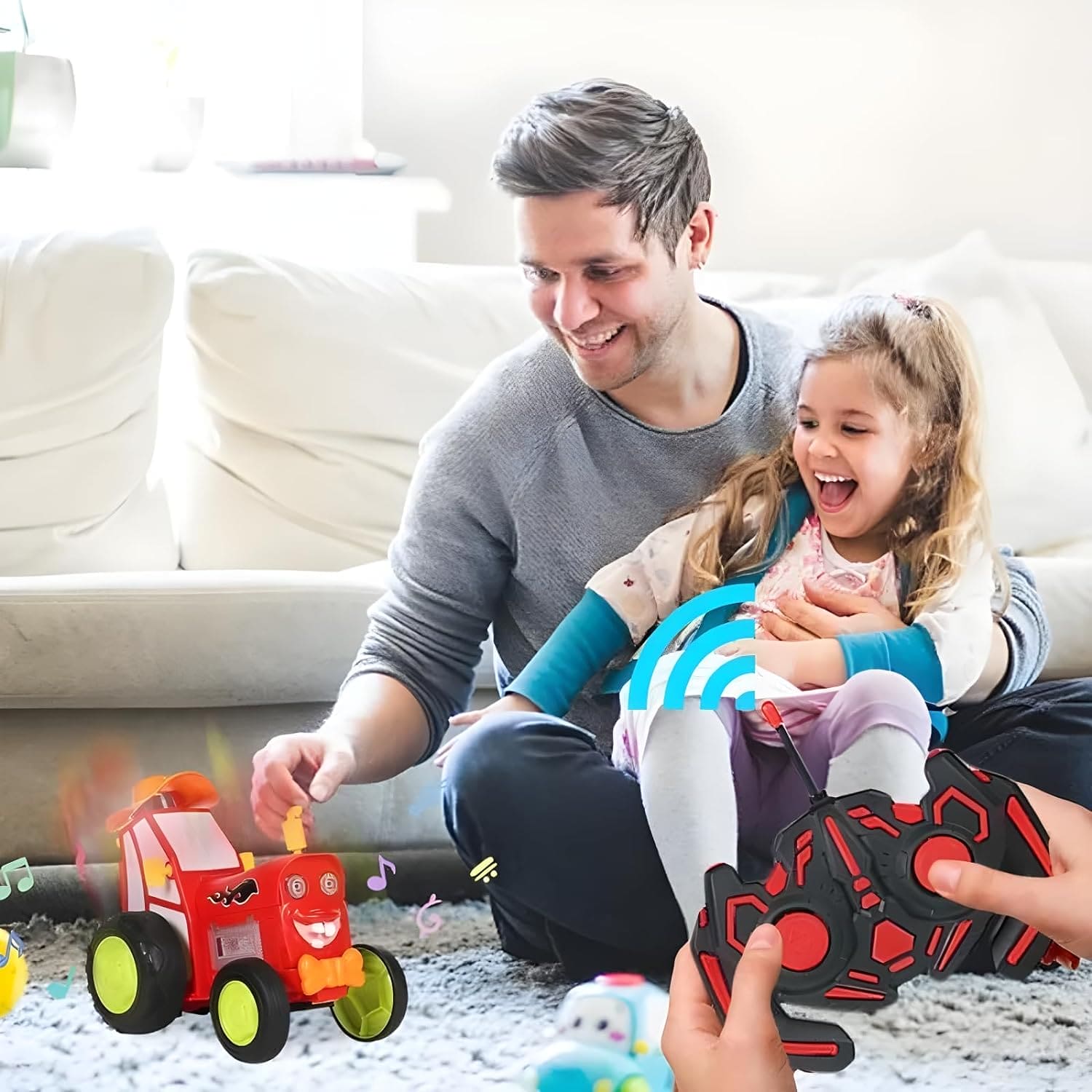 🚀 HyperJump™ RC Stunt Car 🏎️💥 – Flip, Spin & Fly into Action!