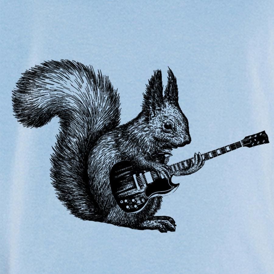 Introducing our "Squirrel Jam" Guitarist T-Shirt β where nature meets music in perfect harmony! - The Little Big Store