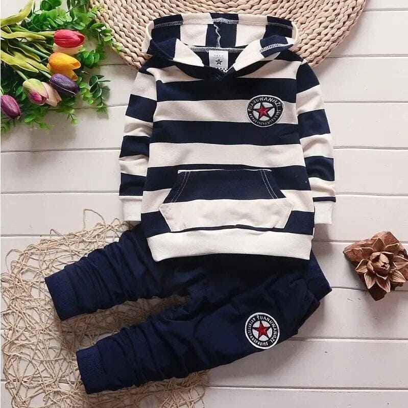 ππΆ JollyTots Delight! Bibicola Baby Boy Outfit Set ππ - The Little Big Store