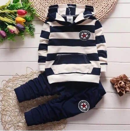 ππΆ JollyTots Delight! Bibicola Baby Boy Outfit Set ππ - The Little Big Store