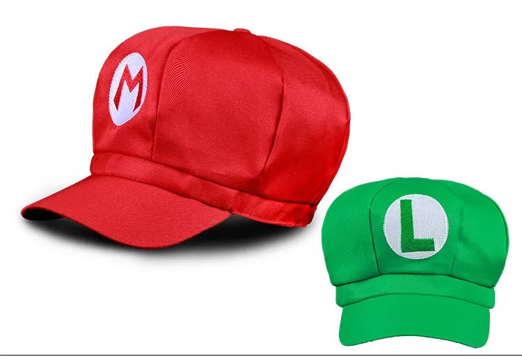 "Level Up Your Style: Super Mario Bros Cosplay Hats - Unleash Your Inner Plumber Fun!" ππ§’π - The Little Big Store