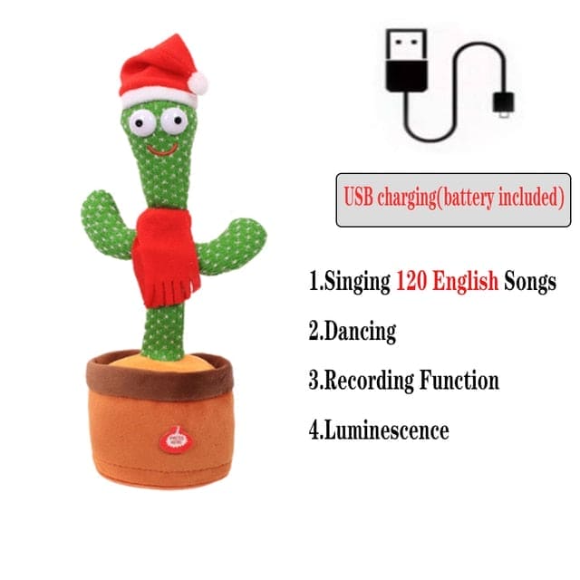 ChatterCactus™: The Lovably Lively Dancing Plush - The Little Big Store