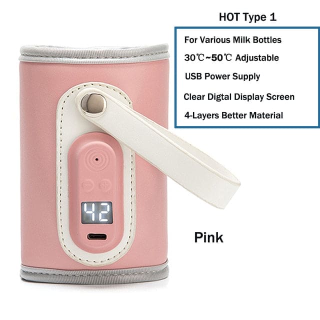 🍼 MilkMagic™ – Fast & Safe Bottle Warmer for Happy Feedings ✨💧